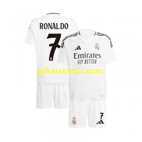 Koszulka Real Madryt Cristiano Ronaldo 7 Dziecięca Główna 2024/25 Koszulki Piłkarskie